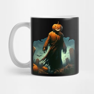 Halloween Pumpkin Monster Mug